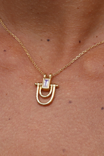 Load image into Gallery viewer, Allegra Moonstone Gold Necklace
