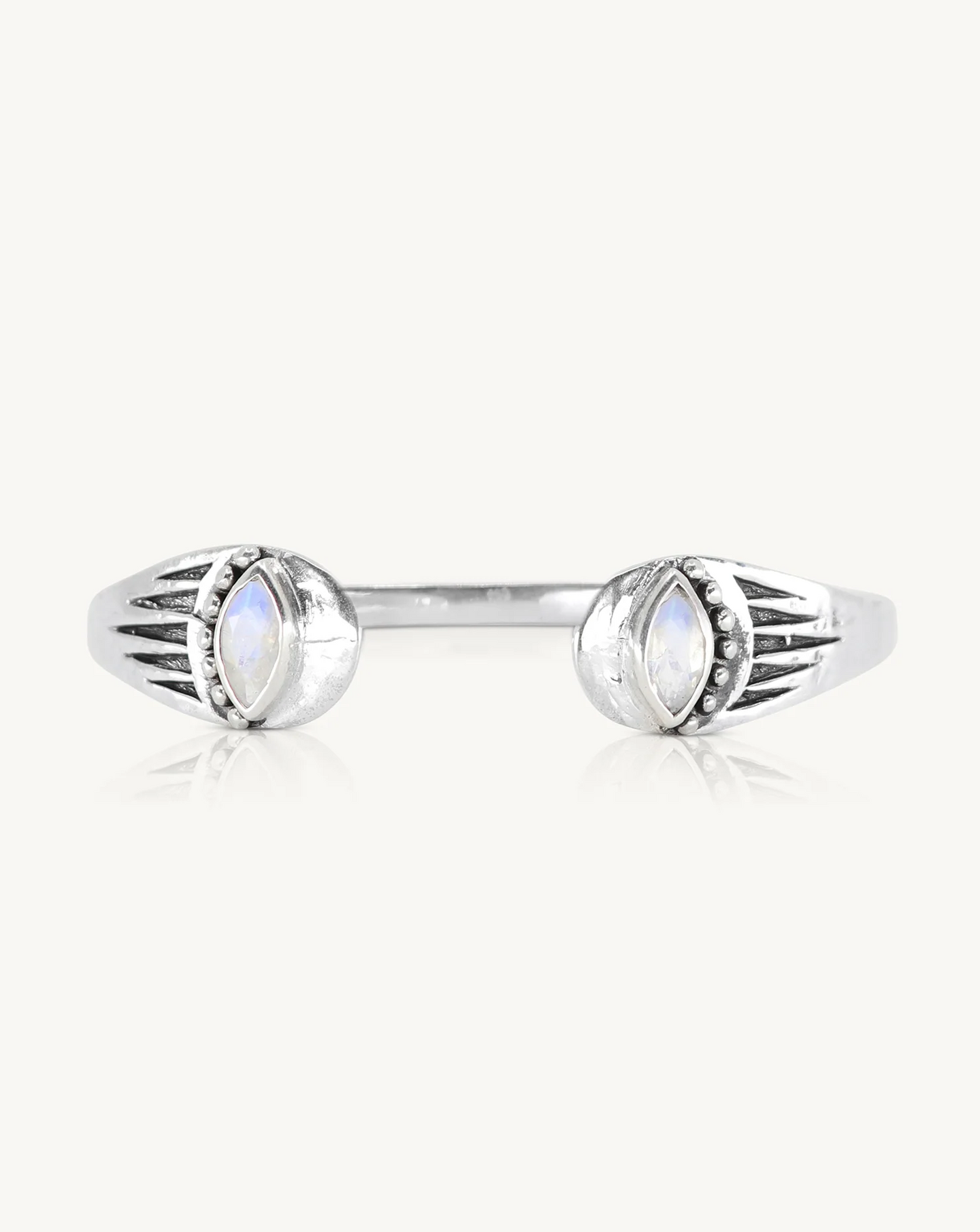The Eye Silver Cuff