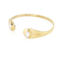 Load image into Gallery viewer, The Eye Gold Cuff
