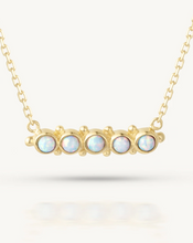 Load image into Gallery viewer, Opal Gold Necklace
