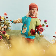 Load image into Gallery viewer, Pocket Treasure Spliced Knit Jumper
