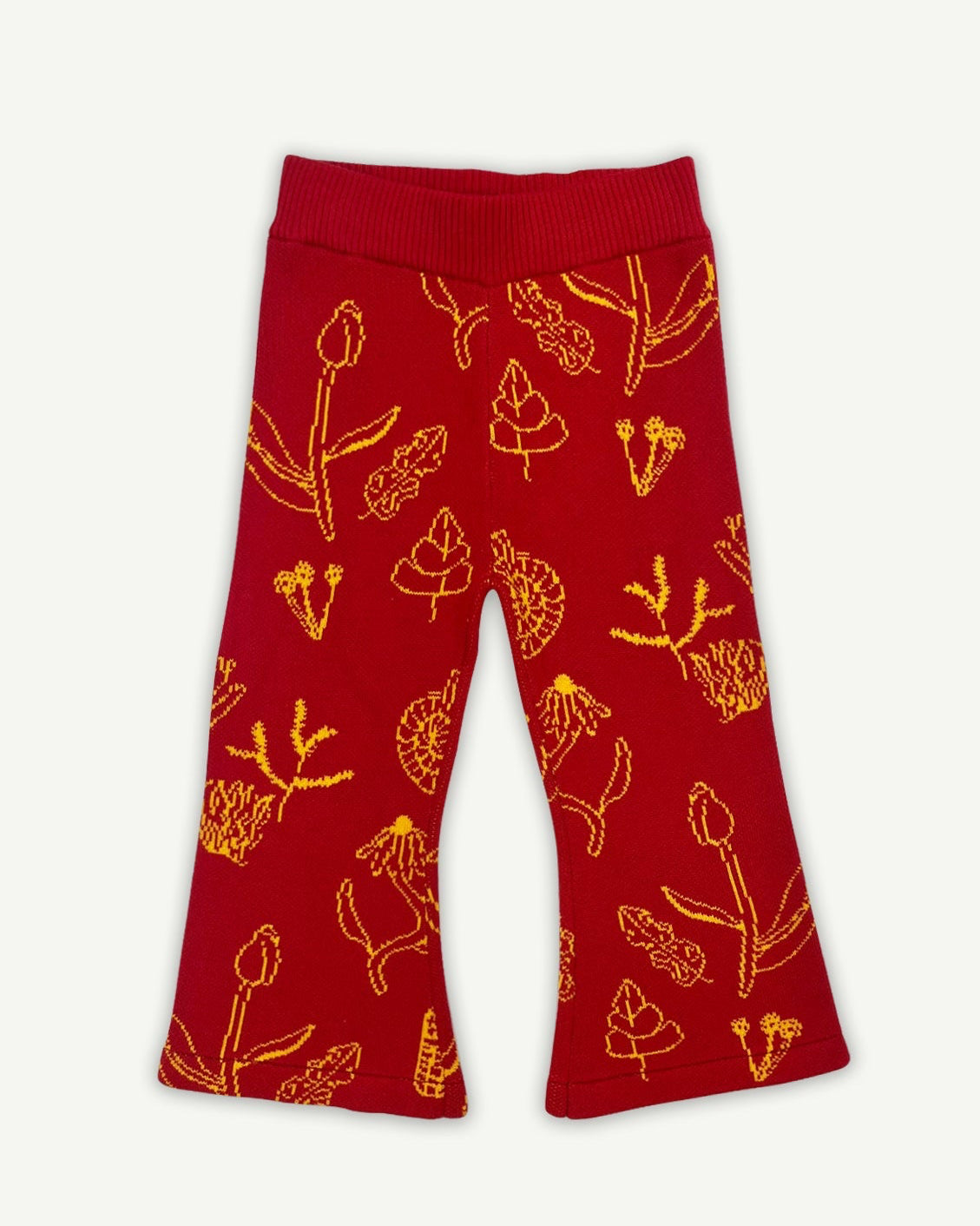 Garden Treasure Flared Knit Pant
