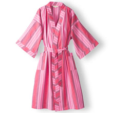 Load image into Gallery viewer, Brigitte Cotton Bath Robe - Scarlet
