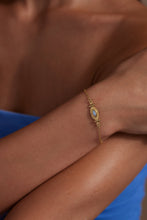Load image into Gallery viewer, Radiance Moonstone Gold Bracelet
