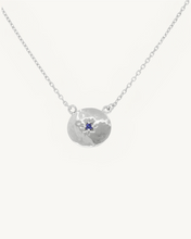 Load image into Gallery viewer, Mia Sapphire Silver Necklace
