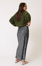 Load image into Gallery viewer, Millie Slip Skirt - Khaki Leopard
