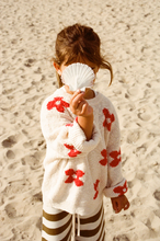 Load image into Gallery viewer, Knitted Posy Pull Over - Milk
