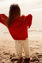 Load image into Gallery viewer, Merino Blend Everyday Pull Over - Flame

