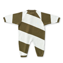 Load image into Gallery viewer, Organic Essential Zip Starsuit - Coffee
