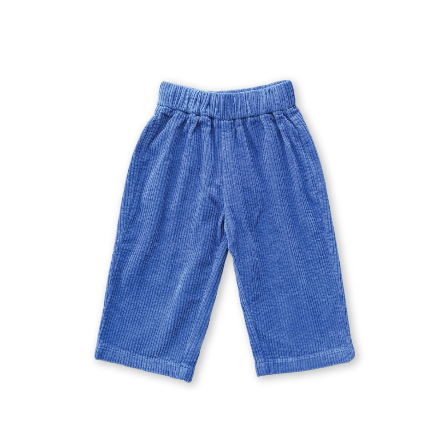 Organic Relaxed Cord Pant - Sea