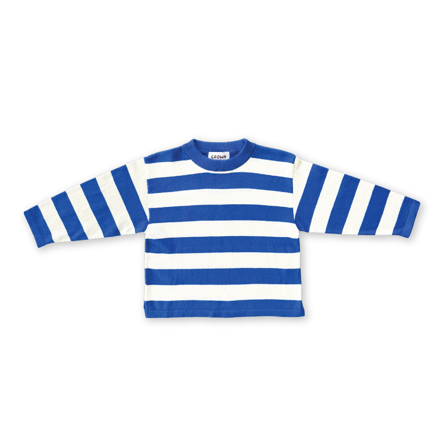 Stripe Long Sleeve Tee - Sea