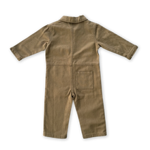 Load image into Gallery viewer, Organic Zip Boilersuit - Coffee
