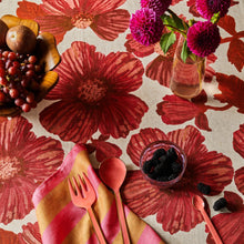 Load image into Gallery viewer, Leon Cerise Tablecloth
