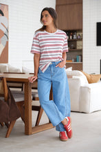 Load image into Gallery viewer, Darted Barrel Jean - Vintage Blue
