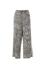 Load image into Gallery viewer, Relaxed Drawstring Linen Pant - Leopard
