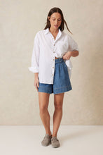 Load image into Gallery viewer, Peta Oversized Shirt - White

