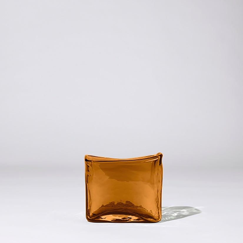 Block Vase - Medium, Coffee