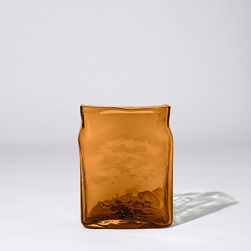 Block Vase - Extra Large, Coffee