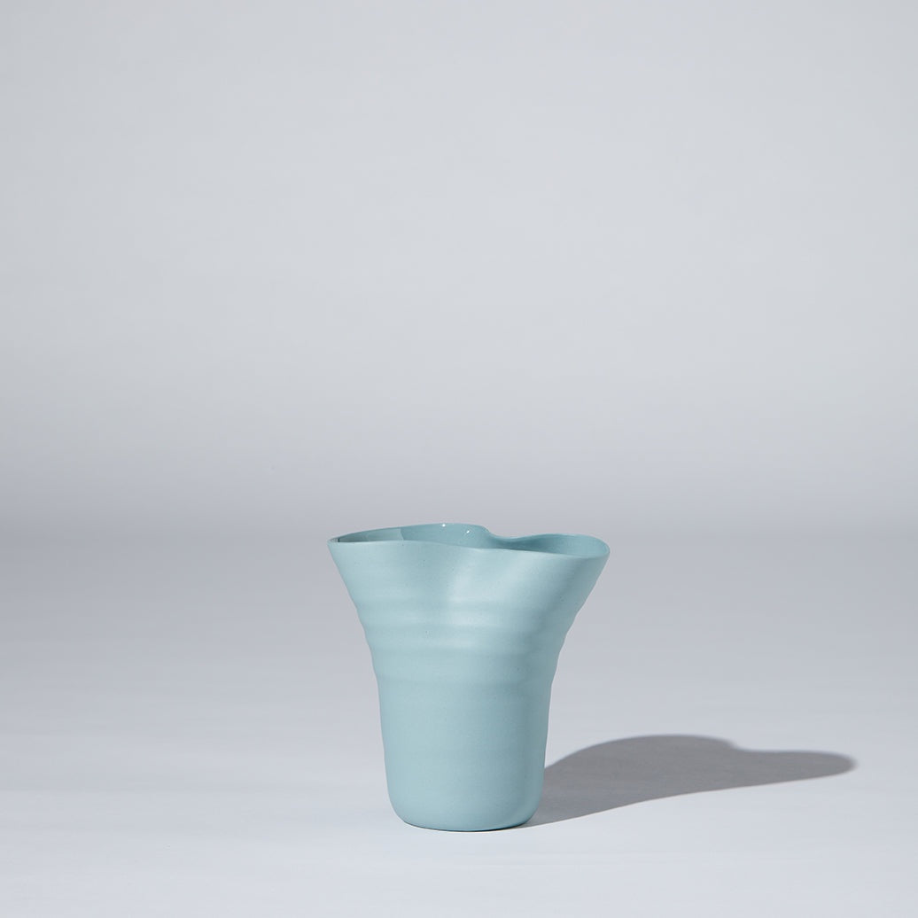 Cloud Sunday Vase - Medium, Blue
