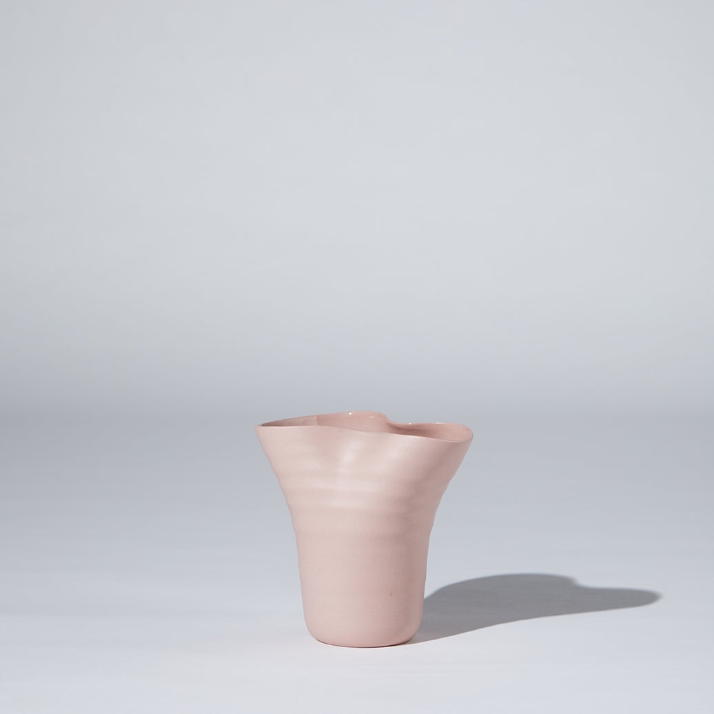 Cloud Sunday Vase - Medium, Icy Pink