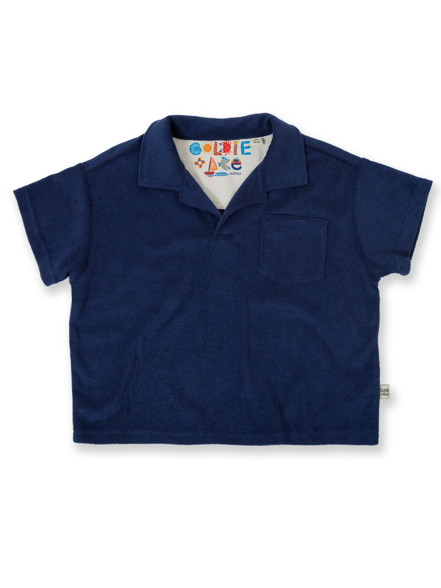 Oversized Terry Polo