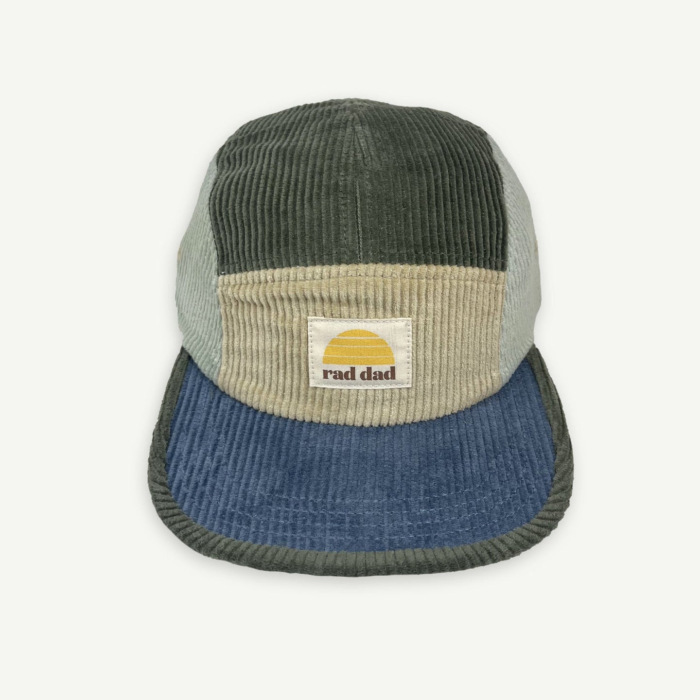Rad Dad Five Panel Splice Cord Cap - Pond