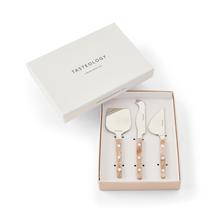 Load image into Gallery viewer, Cheese Knives Set of 3 - Taupe
