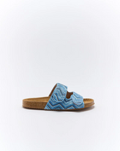 Load image into Gallery viewer, Beach Slide - Blue Multi
