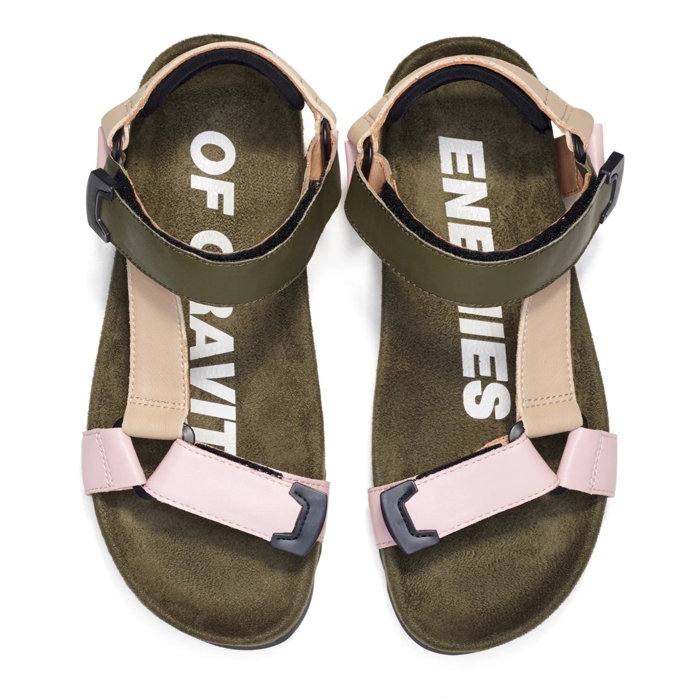 Sandal Tooth Wedge -  Blush Camo