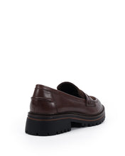 Load image into Gallery viewer, Quinnie Chocolate Suede Loafer
