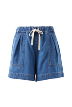Load image into Gallery viewer, Darcy Relaxed Everyday Short - Washed Indigo
