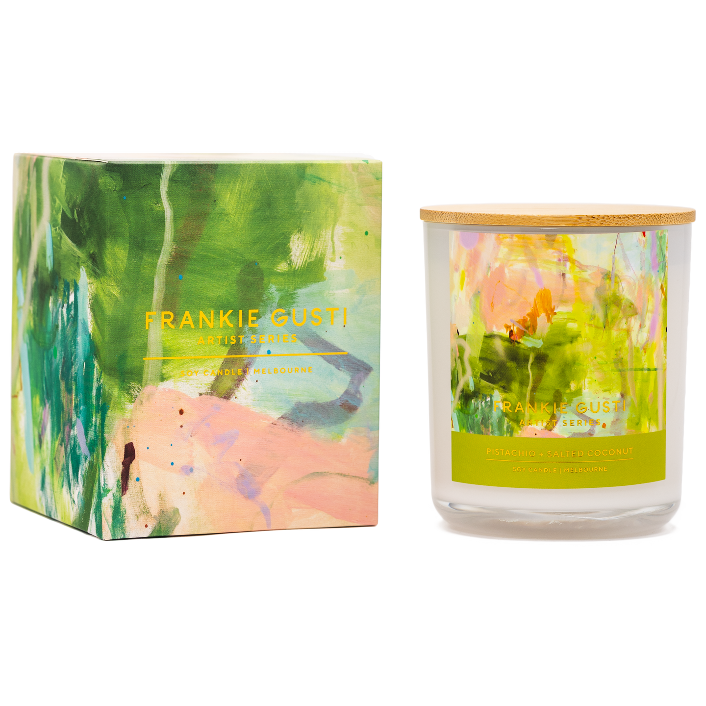 Artist Series Candles - Pistachio, Kate Eliza