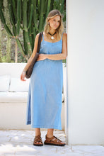 Load image into Gallery viewer, Remy Strappy Midi Dress - Vintage Blue
