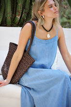 Load image into Gallery viewer, Remy Strappy Midi Dress - Vintage Blue
