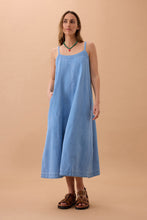 Load image into Gallery viewer, Remy Strappy Midi Dress - Vintage Blue
