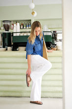 Load image into Gallery viewer, The Lounge Pant - White Broderie

