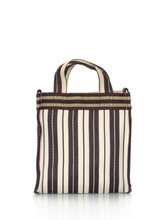 Load image into Gallery viewer, Jour Bag - Home Chocolate Stripe
