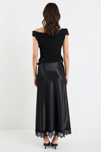 Load image into Gallery viewer, Margarita Satin Maxi Skirt
