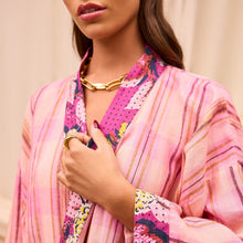Load image into Gallery viewer, Nicolette Linen Robe - Poudre
