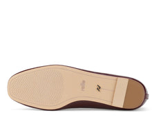 Load image into Gallery viewer, Ballet Flat - V Dark Cherry
