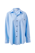 Load image into Gallery viewer, Peta Oversized Shirt - Sky Blue

