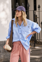 Load image into Gallery viewer, Peta Oversized Shirt - Sky Blue
