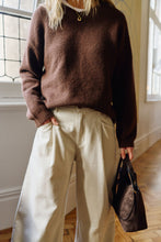 Load image into Gallery viewer, Gemma Pleated Pant - Eggshell
