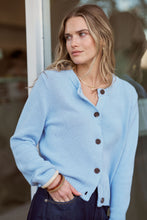 Load image into Gallery viewer, Nelly Long Sleeve Knit Cardi - China Blue
