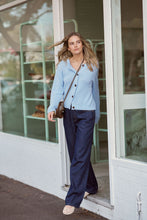 Load image into Gallery viewer, Nelly Long Sleeve Knit Cardi - China Blue
