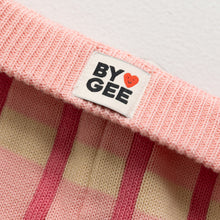 Load image into Gallery viewer, Cotton Check Knit Pant - Peony
