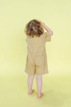 Load image into Gallery viewer, Organic Summer Short Boilersuit - Mustard
