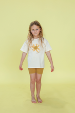 Load image into Gallery viewer, Organic Knitted Rib Bike Shorts - Mustard
