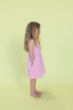Load image into Gallery viewer, Organic Shift Denim Dress - Candy
