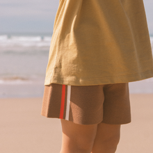 Load image into Gallery viewer, Organic Milano Knit Shorts - Brownie
